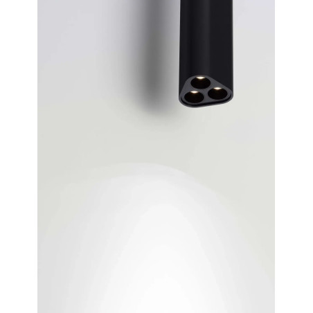 Lampa spot - o przekroju trójkąta Bonea 5cm H30,5cm LED 3000K czarna
