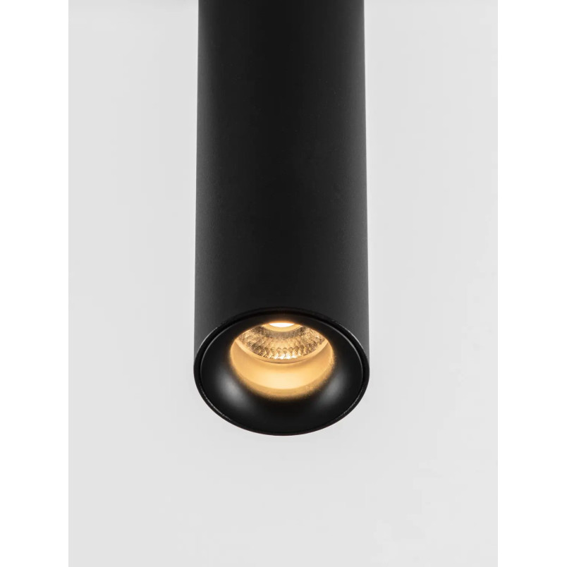 Lampa spot - tuba Merici 4cm H15cm LED 3000K czarna