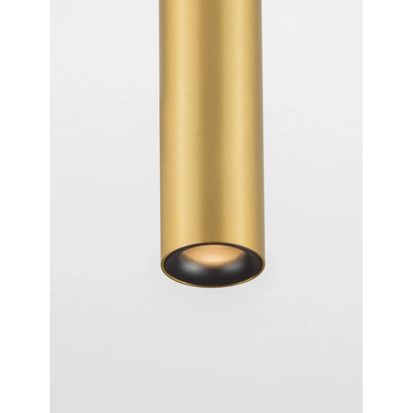 Lampa spot - tuba Merici 4cm H15cm LED 3000K matowe złoto