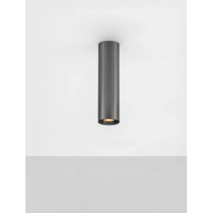 Lampa spot - tuba Merici 4cm H15cm LED 3000K czarny nikiel
