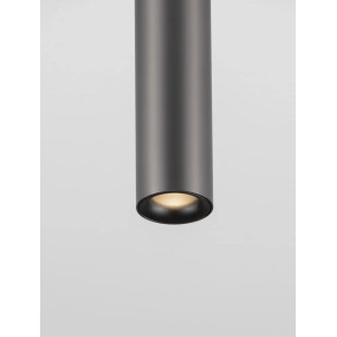 Lampa spot - tuba Merici 4cm H15cm LED 3000K czarny nikiel