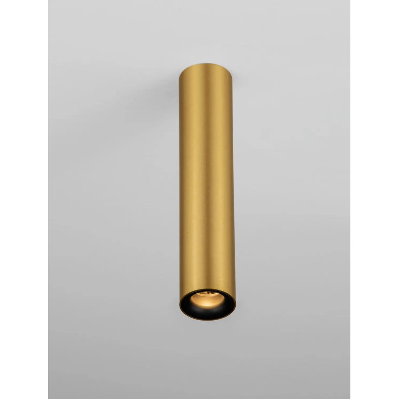 Lampa spot - tuba Merici 4cm H20cm LED 3000K matowe złoto