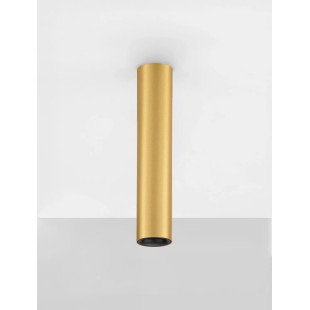 Lampa spot - tuba Merici 4cm H20cm LED 3000K matowe złoto
