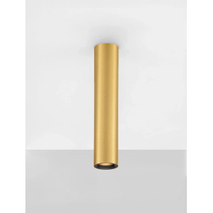 Lampa spot - tuba Merici 4cm H20cm LED 3000K matowe złoto