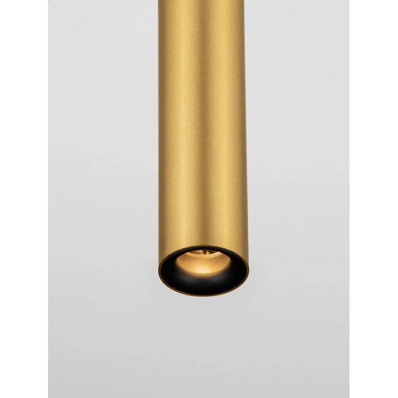 Lampa spot - tuba Merici 4cm H20cm LED 3000K matowe złoto