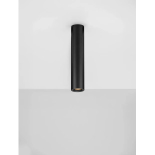 Lampa spot - tuba Merici 4cm H20cm LED 3000K czarna