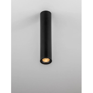 Lampa spot - tuba Merici 4cm H20cm LED 3000K czarna
