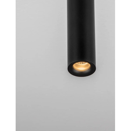 Lampa spot - tuba Merici 4cm H20cm LED 3000K czarna