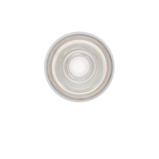 Kinkiet designerski okrągły Luce 15cm LED 3000K transparentny / biały