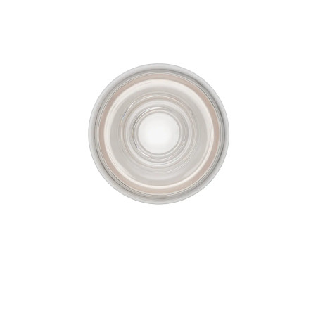 Kinkiet designerski okrągły Luce 15cm LED 3000K transparentny / biały