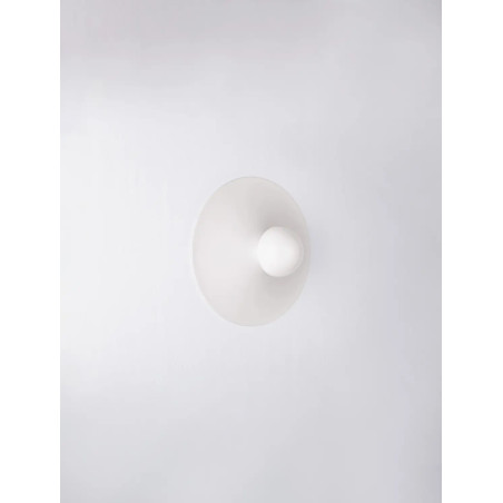 Kinkiet okrągły Memo LED 3000K 25cm biały