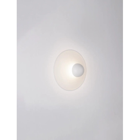 Kinkiet okrągły Memo LED 3000K 25cm biały