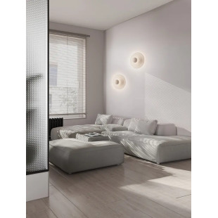 Kinkiet okrągły Memo LED 3000K 25cm beżowy