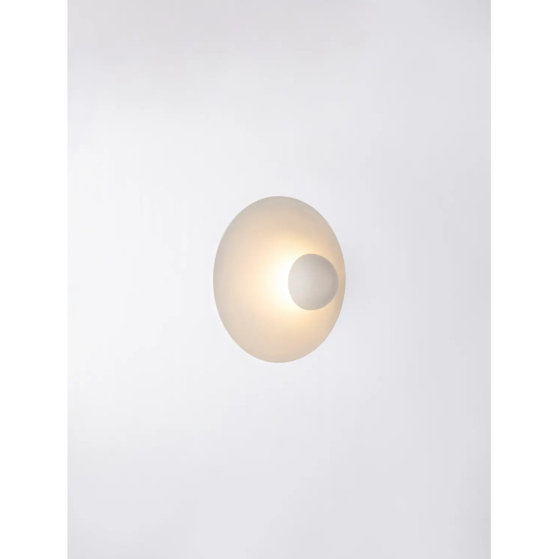 Kinkiet okrągły Memo LED 3000K 25cm beżowy
