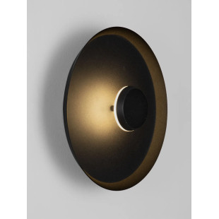 Kinkiet okrągły modern - ściemniany Appio 25,5cm LED CCT 2700-3000-4000K czarny