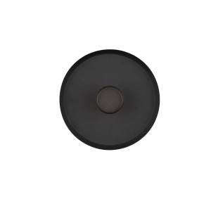 Kinkiet okrągły modern - ściemniany Appio 25,5cm LED CCT 2700-3000-4000K czarny