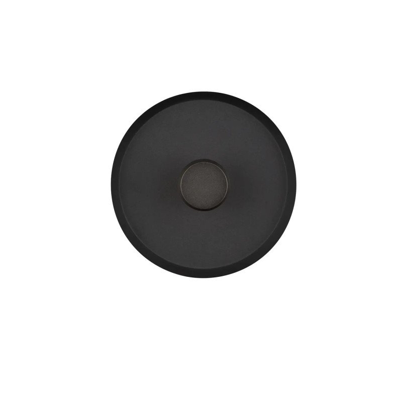 Kinkiet okrągły modern - ściemniany Appio 25,5cm LED CCT 2700-3000-4000K czarny