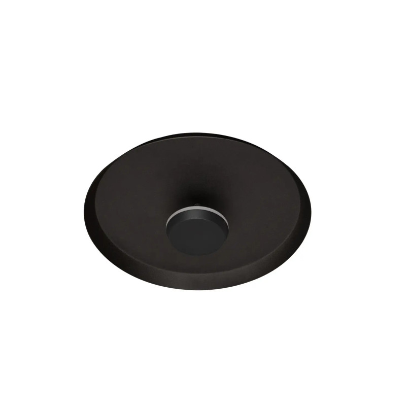 Kinkiet okrągły modern - ściemniany Appio 25,5cm LED CCT 2700-3000-4000K czarny