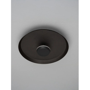 Kinkiet okrągły modern - ściemniany Appio 25,5cm LED CCT 2700-3000-4000K czarny