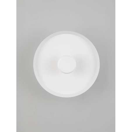 Kinkiet okrągły modern - ściemniany Appio 25,5cm LED CCT 2700-3000-4000K biały