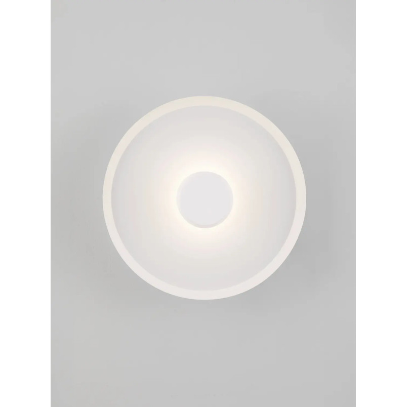 Kinkiet okrągły modern - ściemniany Appio 25,5cm LED CCT 2700-3000-4000K biały