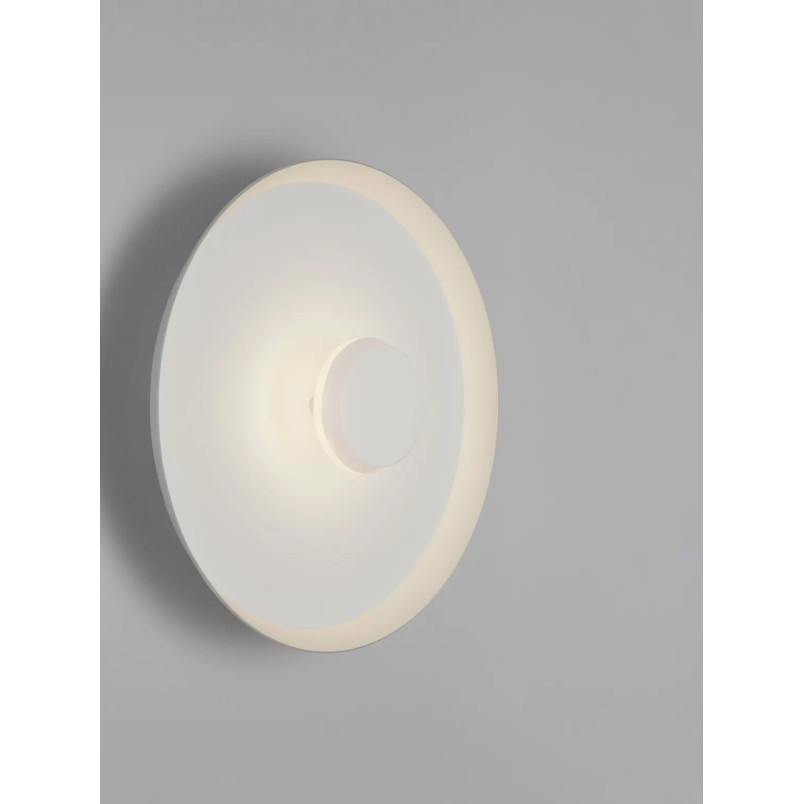Kinkiet okrągły modern - ściemniany Appio 25,5cm LED CCT 2700-3000-4000K biały