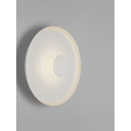 Kinkiet okrągły modern - ściemniany Appio 25,5cm LED CCT 2700-3000-4000K biały