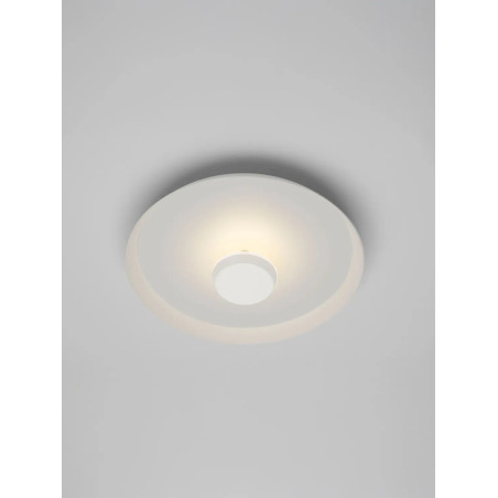 Kinkiet okrągły modern - ściemniany Appio 25,5cm LED CCT 2700-3000-4000K biały