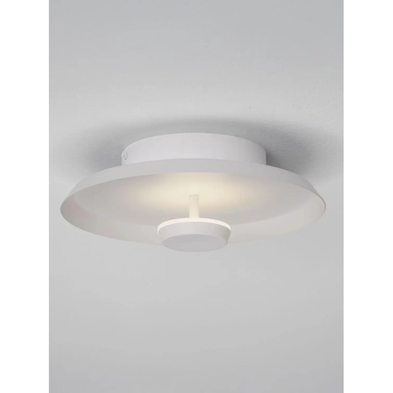 Kinkiet okrągły modern - ściemniany Appio 25,5cm LED CCT 2700-3000-4000K biały