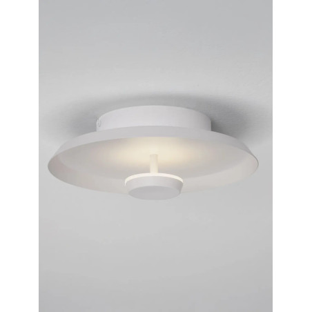 Kinkiet okrągły modern - ściemniany Appio 25,5cm LED CCT 2700-3000-4000K biały