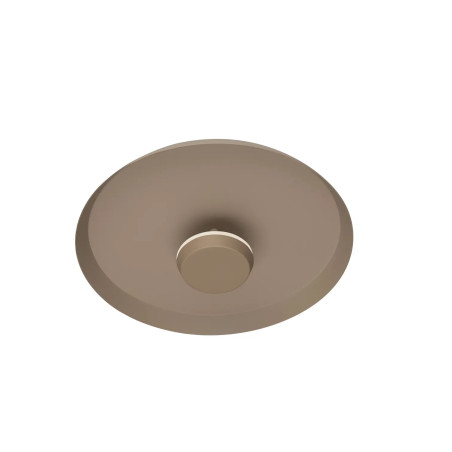 Kinkiet okrągły modern - ściemniany Appio 25,5cm LED CCT 2700-3000-4000K beżowo-szary
