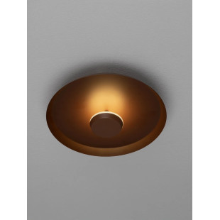 Kinkiet okrągły modern - ściemniany Appio 25,5cm LED CCT 2700-3000-4000K ciemny brąz