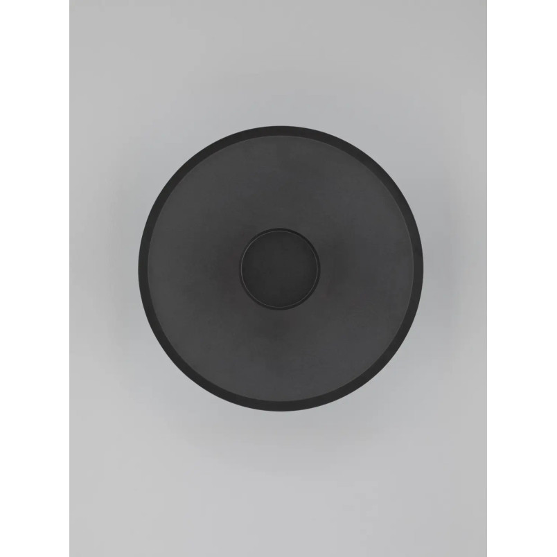 Kinkiet okrągły modern - ściemniany Appio 35,5cm LED CCT 2700-3000-4000K czarny