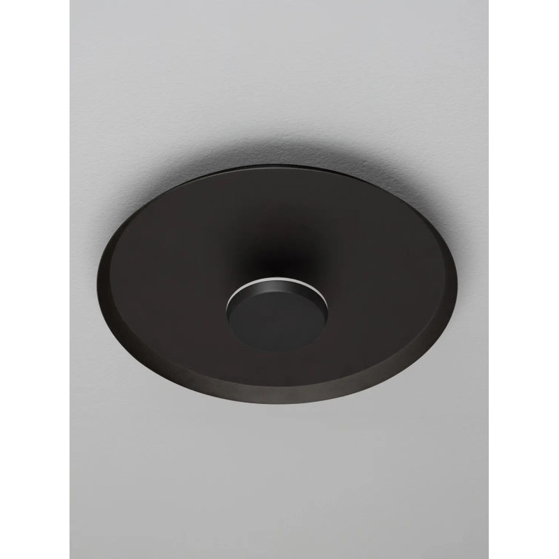 Kinkiet okrągły modern - ściemniany Appio 35,5cm LED CCT 2700-3000-4000K czarny