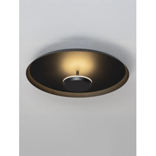 Kinkiet okrągły modern - ściemniany Appio 35,5cm LED CCT 2700-3000-4000K czarny
