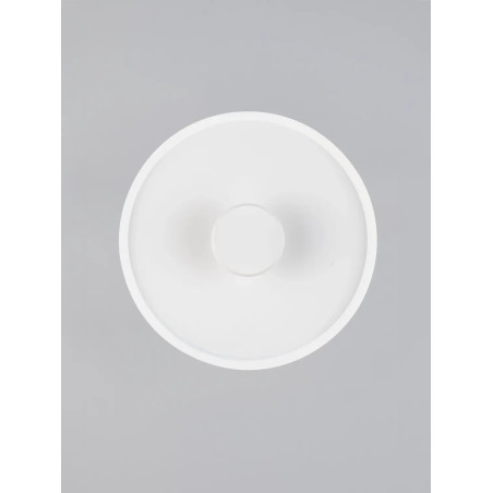 Kinkiet okrągły modern - ściemniany Appio 35,5cm LED CCT 2700-3000-4000K biały