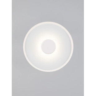 Kinkiet okrągły modern - ściemniany Appio 35,5cm LED CCT 2700-3000-4000K biały
