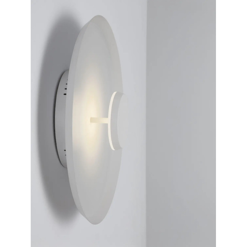 Kinkiet okrągły modern - ściemniany Appio 35,5cm LED CCT 2700-3000-4000K biały