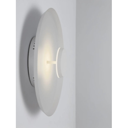 Kinkiet okrągły modern - ściemniany Appio 35,5cm LED CCT 2700-3000-4000K biały