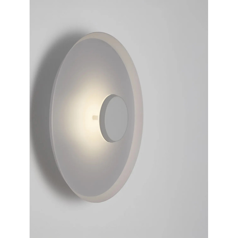 Kinkiet okrągły modern - ściemniany Appio 35,5cm LED CCT 2700-3000-4000K biały