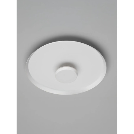 Kinkiet okrągły modern - ściemniany Appio 35,5cm LED CCT 2700-3000-4000K biały