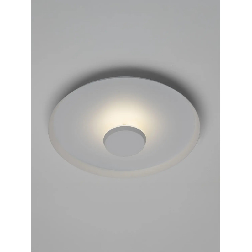 Kinkiet okrągły modern - ściemniany Appio 35,5cm LED CCT 2700-3000-4000K biały