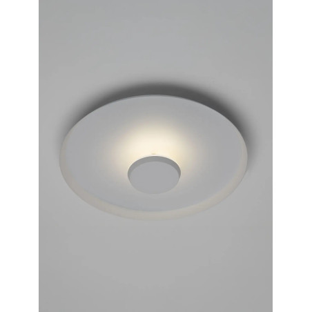 Kinkiet okrągły modern - ściemniany Appio 35,5cm LED CCT 2700-3000-4000K biały