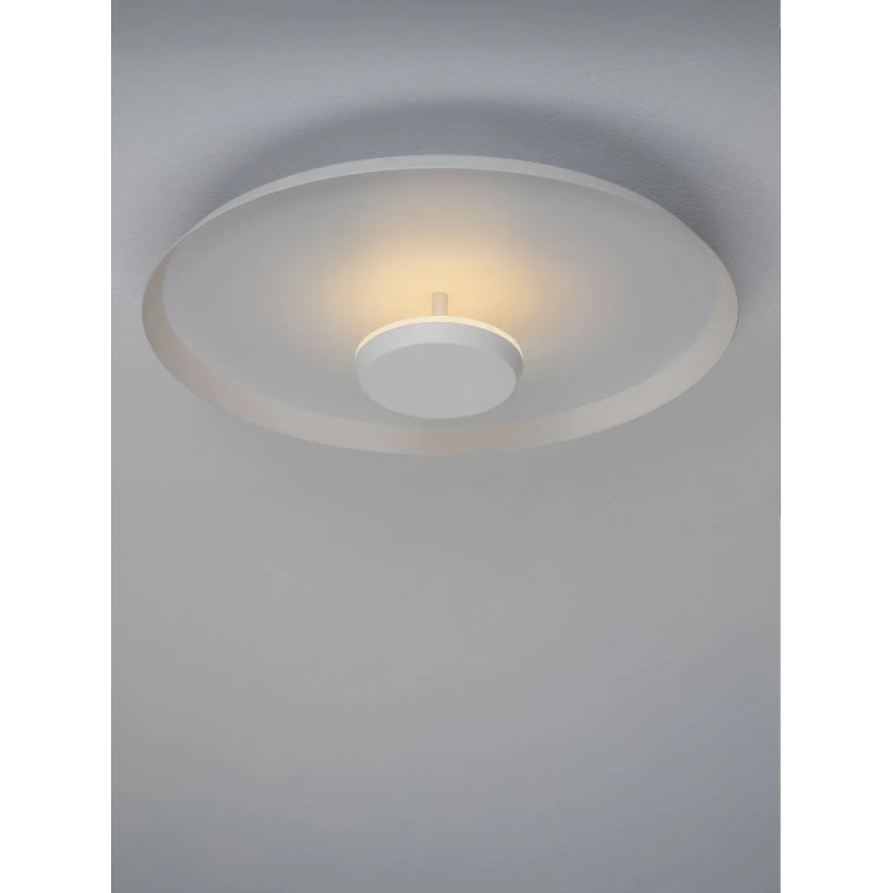 Kinkiet okrągły modern - ściemniany Appio 35,5cm LED CCT 2700-3000-4000K biały
