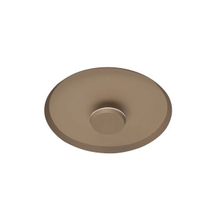 Kinkiet okrągły modern - ściemniany Appio 35,5cm LED CCT 2700-3000-4000K beżowo-szary