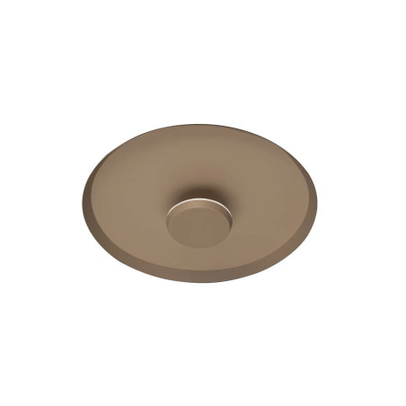 Kinkiet okrągły modern - ściemniany Appio 35,5cm LED CCT 2700-3000-4000K beżowo-szary