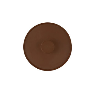 Kinkiet okrągły modern - ściemniany Appio 35,5cm LED CCT 2700-3000-4000K ciemny brąz