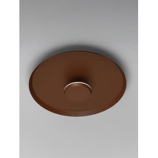 Kinkiet okrągły modern - ściemniany Appio 35,5cm LED CCT 2700-3000-4000K ciemny brąz