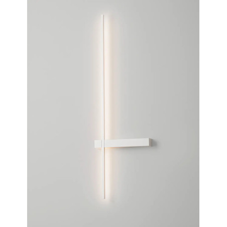 Kinkiet pionowy minimalistyczny Portella 73cm LED CCT 2700-3000-4000K biały