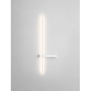 Kinkiet pionowy minimalistyczny Portella 73cm LED CCT 2700-3000-4000K biały